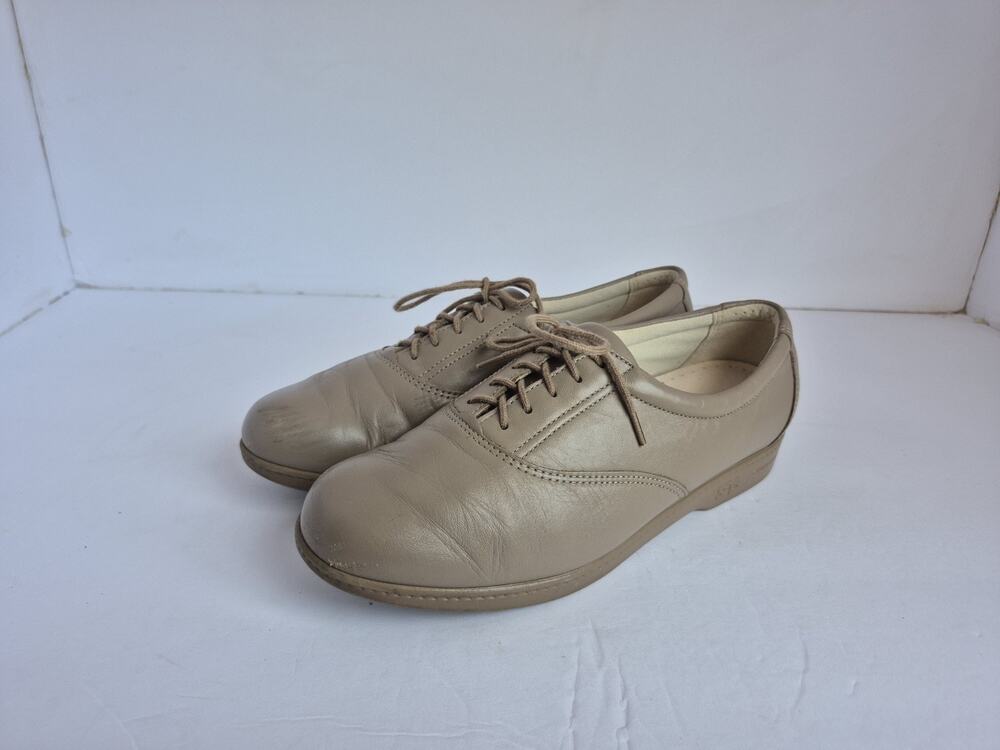 SAS Walking Shoes Size 8 M Whisper Women’s Oxfords Mocha Leather